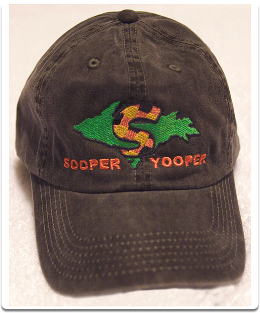 Sooper Yooper black cap